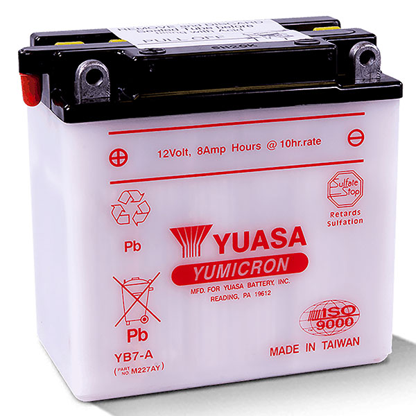 Yuasa Series Battery (Yuam227Ay) - 880-7048 | MunroPowersports.com