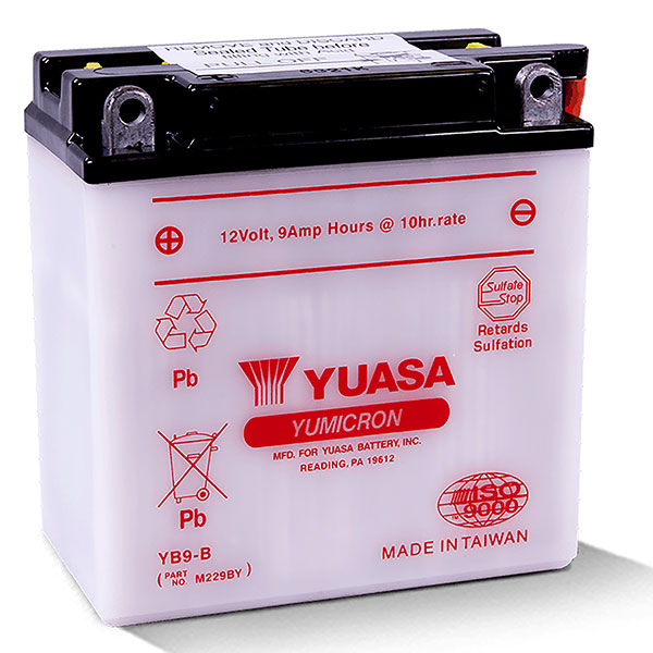 Yuasa Series Battery (Yuam229By) - 880-7054 | MunroPowersports.com