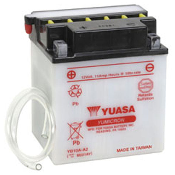 Yuasa Yb10A-A2 Battery (Yuam221Ay) - 880-7056 | MunroPowersports.com