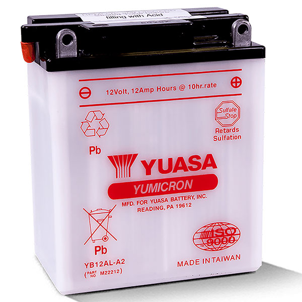 Yuasa Series Battery (Yuam22212) - 880-7065 | MunroPowersports.com
