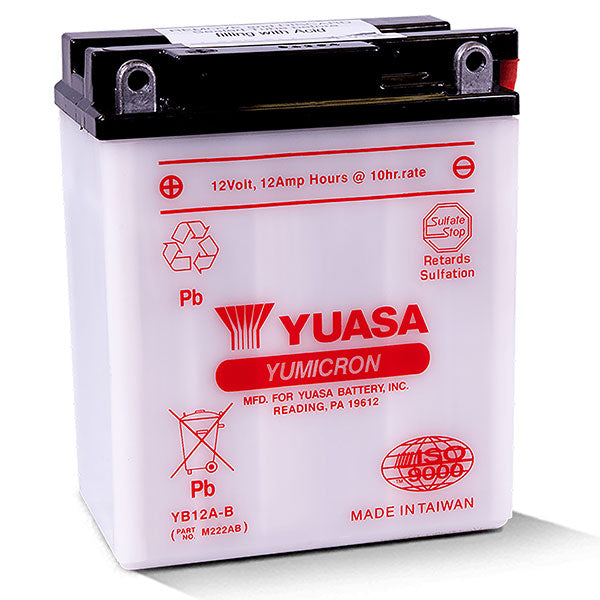 Yuasa Series Battery (Yuam222Ab) - 880-7066 | MunroPowersports.com