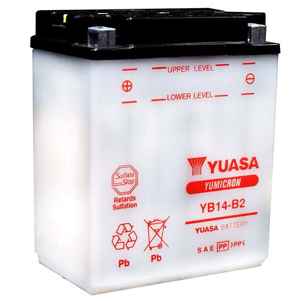 Yuasa Series Battery (Yuam224B2) - 880-7075 | MunroPowersports.com
