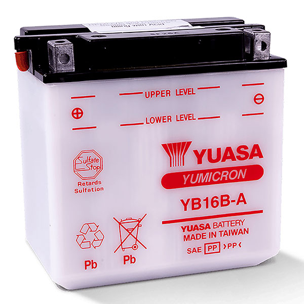 Yuasa Series Battery (Yuam2216B) - 880-7083 | MunroPowersports.com