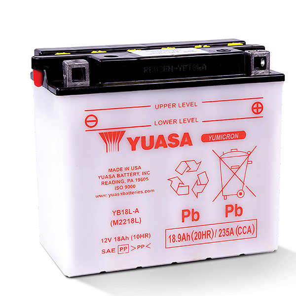 Yuasa Series Battery (Yuam2218L) - 880-7088 | MunroPowersports.com