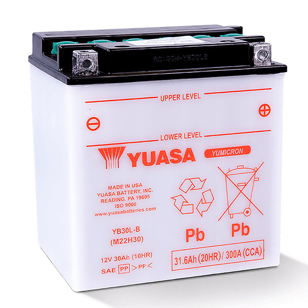 Yuasa Series Battery (Yuam22H30) - 880-7095 | MunroPowersports.com
