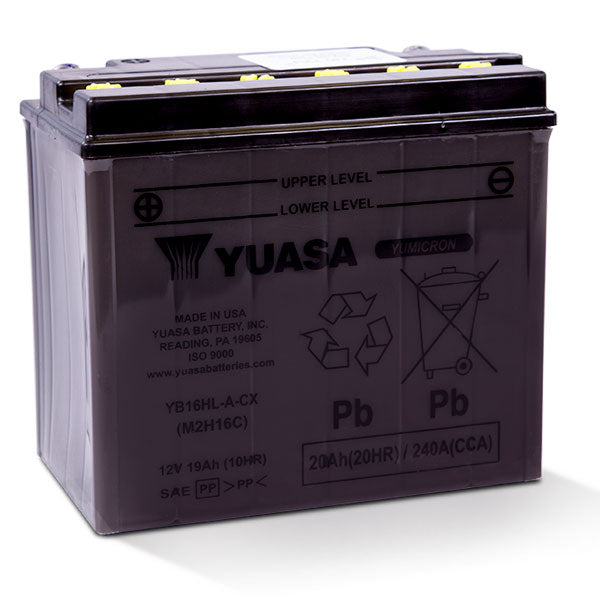 Yuasa Series Battery (Yuam2H16C) - 880-7161 | MunroPowersports.com