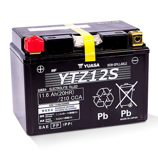 Yuasa Ytz Series Battery (Yuam7212A) - 880-7251 | MunroPowersports.com