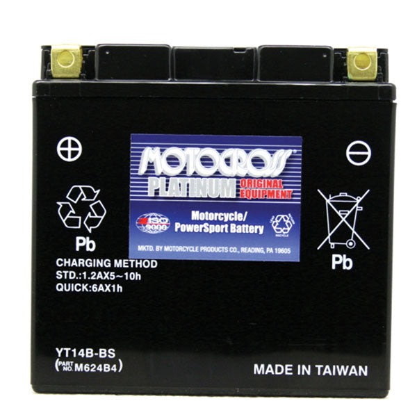 Motocross Agm Battery (Mosm624B4) - 880-8012 | MunroPowersports.com