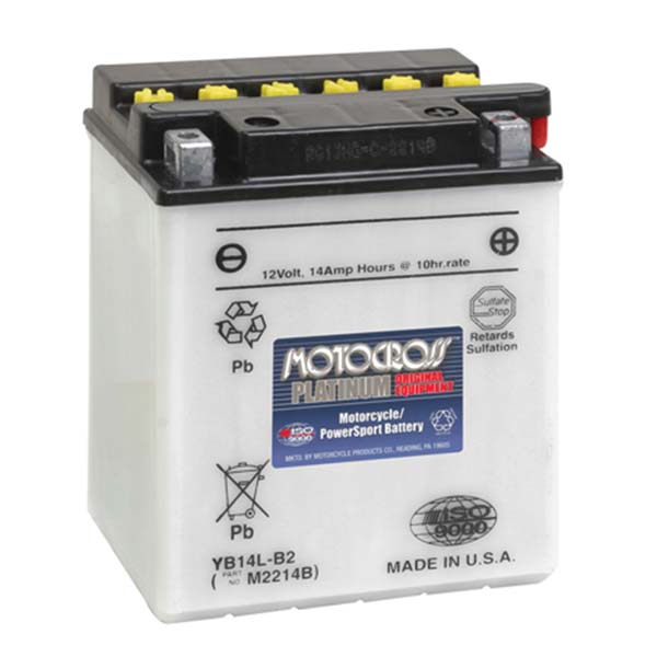 Motocross Yumicron Battery (Yuam2214S) - 880-8076 | MunroPowersports.com