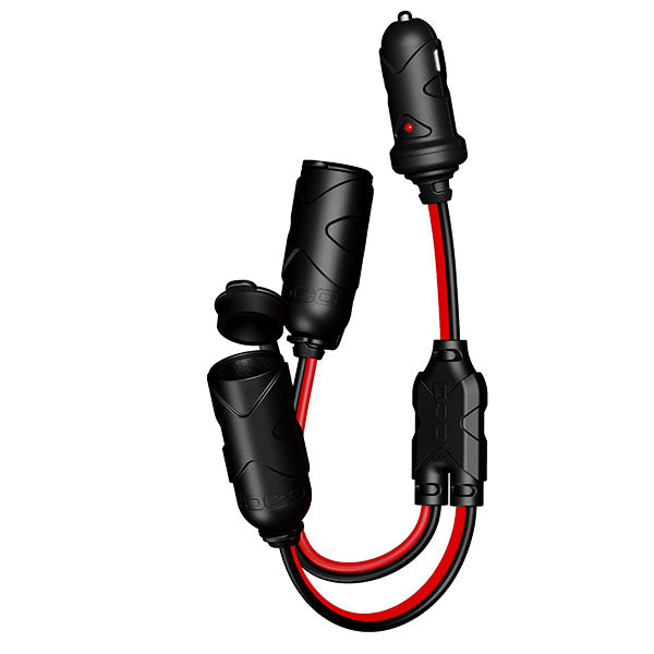 Noco 12 Volt Plug 2-Way Splitter (Gc020) - 880-9229 | MunroPowersports.com