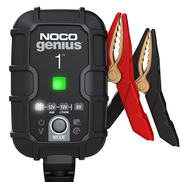 Noco Genius 1 Battery Charger & Maintainer (Genius1) - 880-9230 | MunroPowersports.com