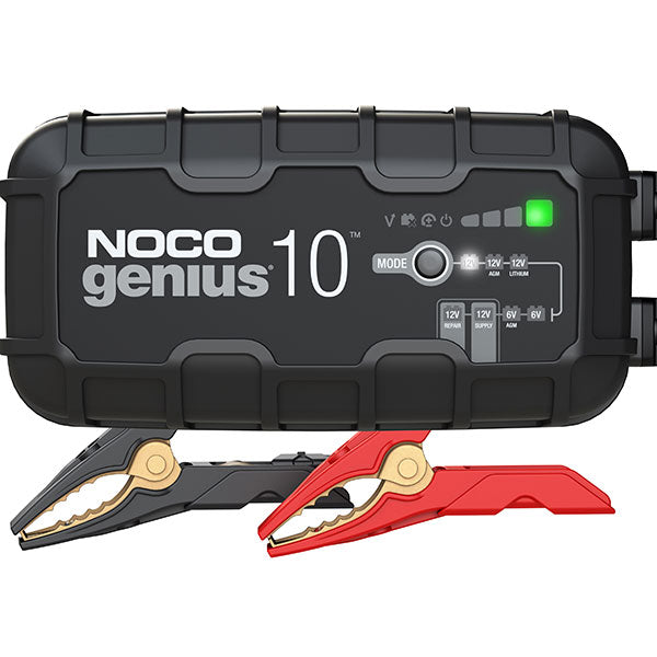 Noco Genius 10 Battery Charger & Maintainer (Genius10) - 880-9236 | MunroPowersports.com