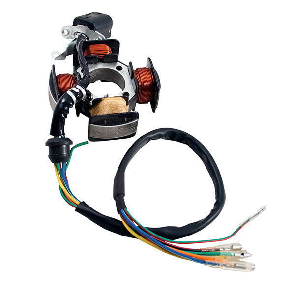 Mogo Parts Stator, 4-Coil (6-Wire), Bullet Connectors (08-0202) - 89-00512 | MunroPowersports.com