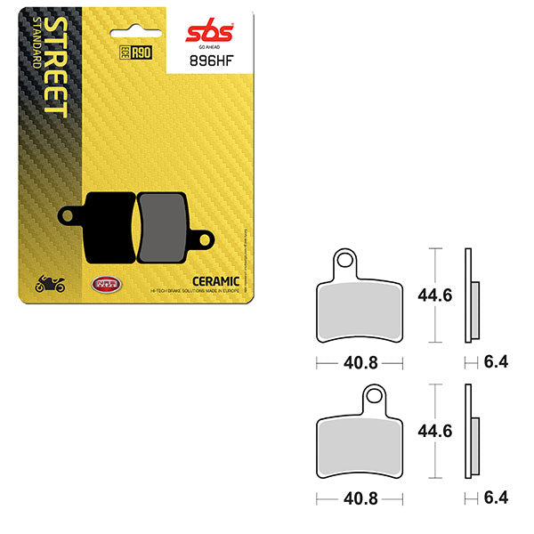 Sbs Atv/Utv Ceramic Brake Pad (6190896108) - 896HF | MunroPowersports.com