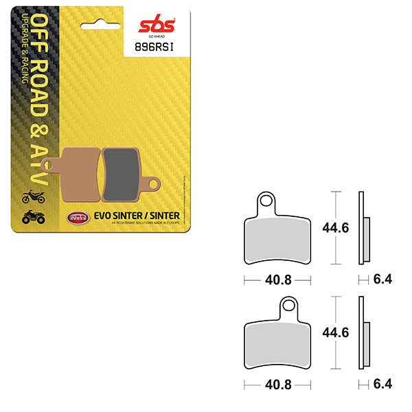 Sbs Atv/Utv Evo Sinter Brake Pad (6280896108) - 896RSI | MunroPowersports.com