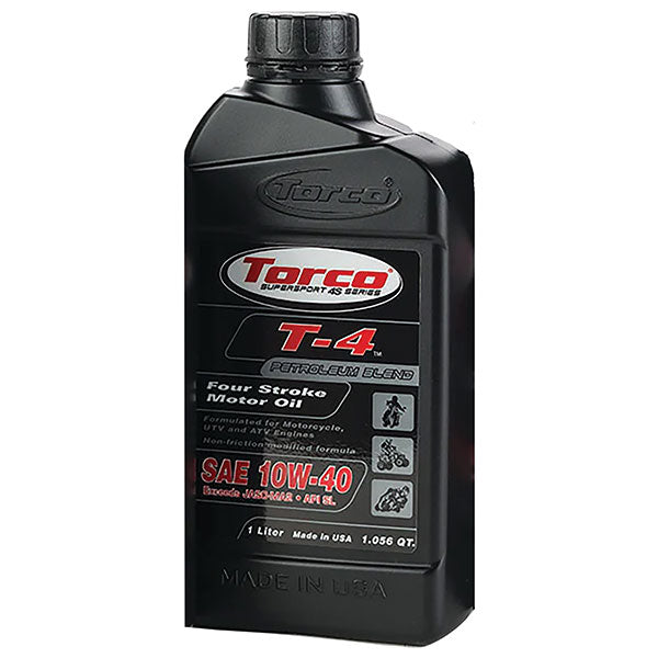 Torco T-4 Four Stroke Motor Oil 12Pk (T611040C) - 920-2001 | MunroPowersports.com