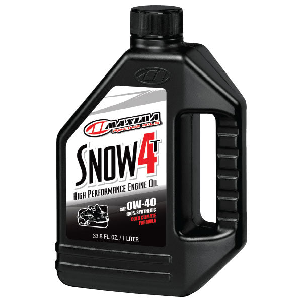 Maxima Racing Oils Snow 4T Full Synthetic Ester 0W40 12Pk (30-31901) - 920-4088 | MunroPowersports.com