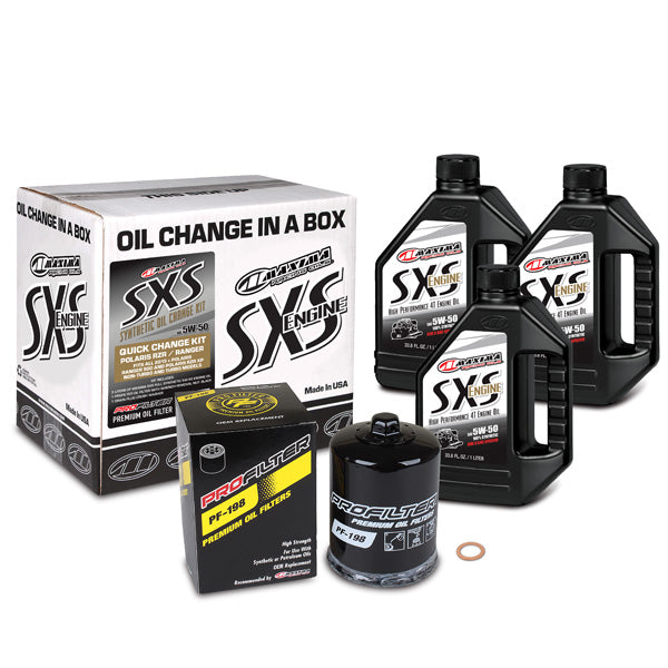 Maxima Racing Oils Sxs Quick Change Oil Kit (90-189013) - 920-4090 | MunroPowersports.com