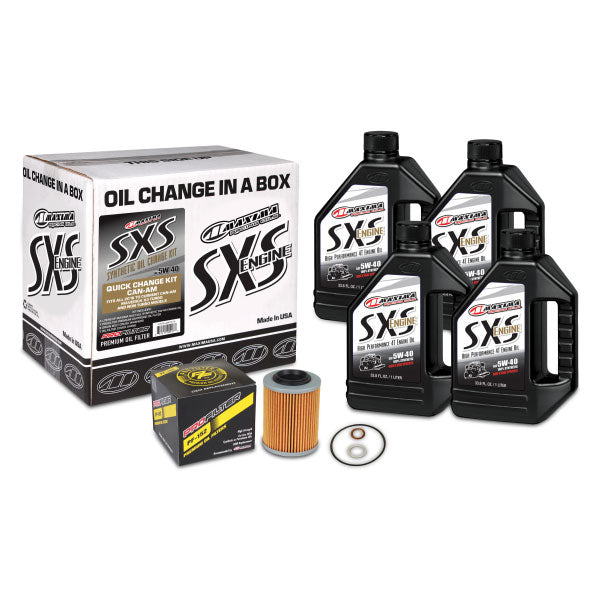 Maxima Racing Oils Sxs Quick Change Oil Kit (90-219013-Ca) - 920-4092 | MunroPowersports.com