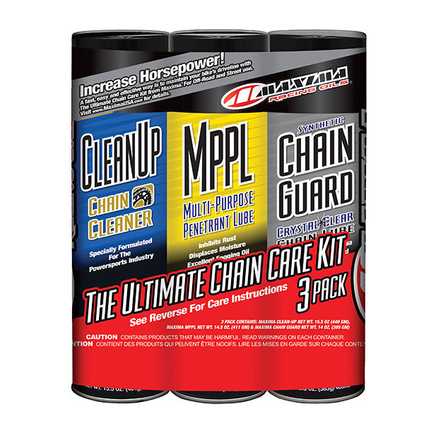 Maxima Racing Oils Synthetic Chaingard Combo Kit Pk Of 4 (70-779203-1) - 920-4118-1 | MunroPowersports.com