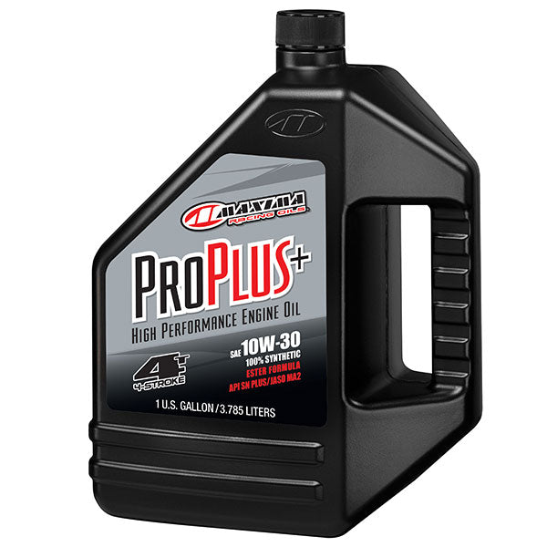 Maxima Racing Oils Pro Plus+ Synthetic 4-Stroke Engine Oil Ea Of 4 (30-019128-1) - 920-4430-1 | MunroPowersports.com