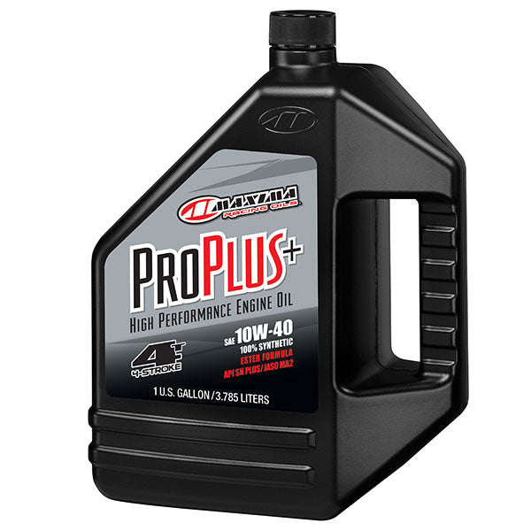 Maxima Racing Oils Pro Plus+ Synthetic 4-Stroke Engine Oil Ea Of 4 (30-029128-1) - 920-4435-1 | MunroPowersports.com
