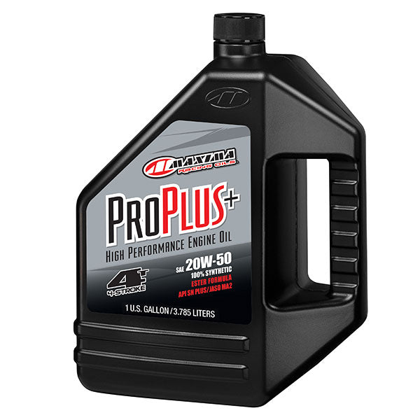 Maxima Racing Oils Pro Plus+ Synthetic 4-Stroke Engine Oil Ea Of 4 (30-039128-1) - 920-4440-1 | MunroPowersports.com