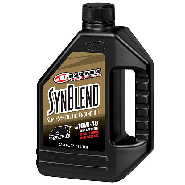 Maxima Racing Oils Synthetic Blend Ester 4-Stroke Engine Oil Ea Of 12 (34901B-1) - 920-4454-1 | MunroPowersports.com