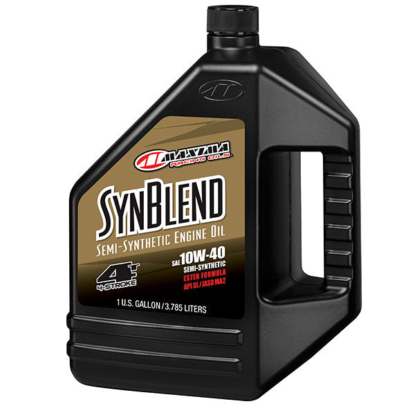 Maxima Racing Oils Synthetic Blend Ester 4-Stroke Engine Oil Ea Of 4 (349128B-1) - 920-4455-1 | MunroPowersports.com