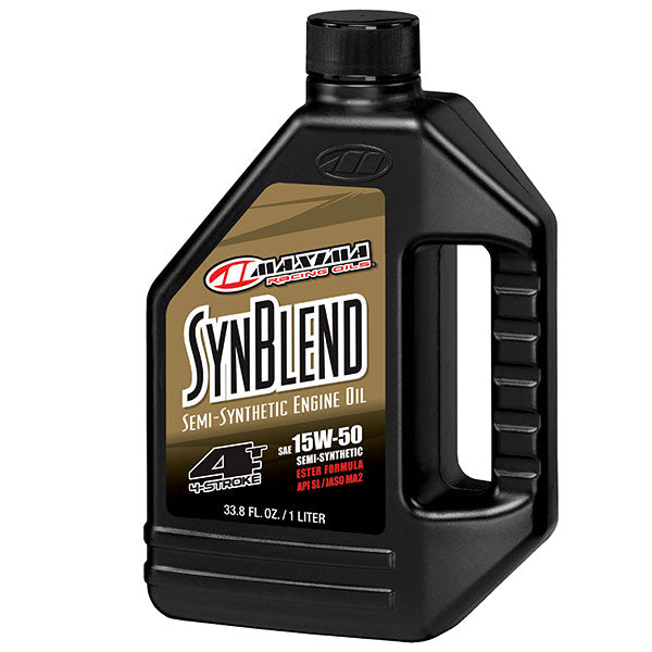 Maxima Racing Oils Synthetic Blend Ester 4-Stroke Engine Oil Ea Of 12 (30-36901B-1) - 920-4459-1 | MunroPowersports.com