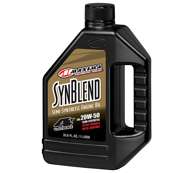 Maxima Racing Oils Synthetic Blend Ester 4-Stroke Engine Oil Ea Of 12 (35901B-1) - 920-4464-1 | MunroPowersports.com