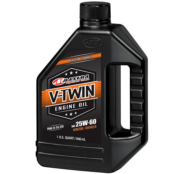 V-Twin Mineral 25W60 32 Oz Ea Of 12 (30-15901-1) - 920-4505-1 | MunroPowersports.com