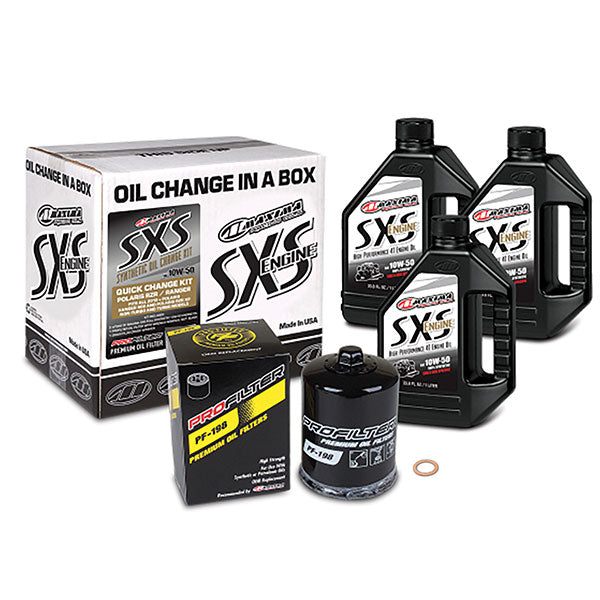 Maxima Racing Oils Maxima Sxs Quick Oil Change Kit (90-219013-Txp) - 920-4690 | MunroPowersports.com
