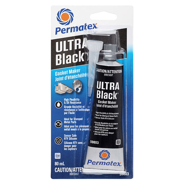 Permatex Ultrablack Rtv Gasket Maker (59803) - 930-3004 | MunroPowersports.com