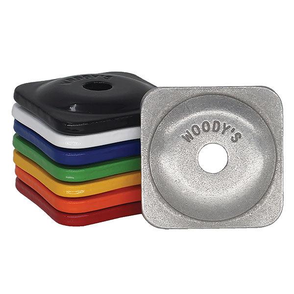 Woody's Square Grand Digger Backer Plates 48/Pkg - ASG-3780-48 | MunroPowersports.com