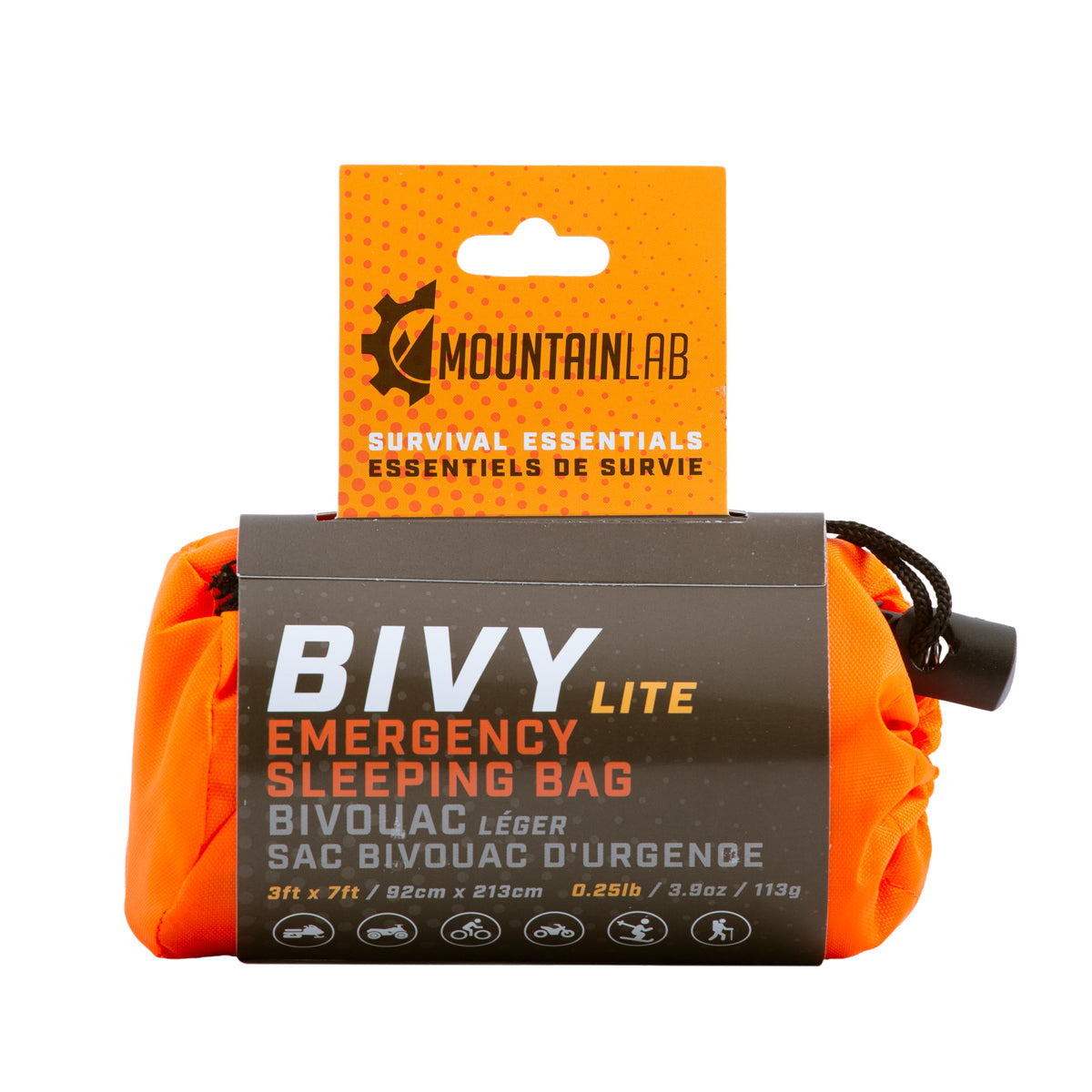 Mountain Lab Emergency Bivy - MTN-LAB-BVY | MunroPowersports.com