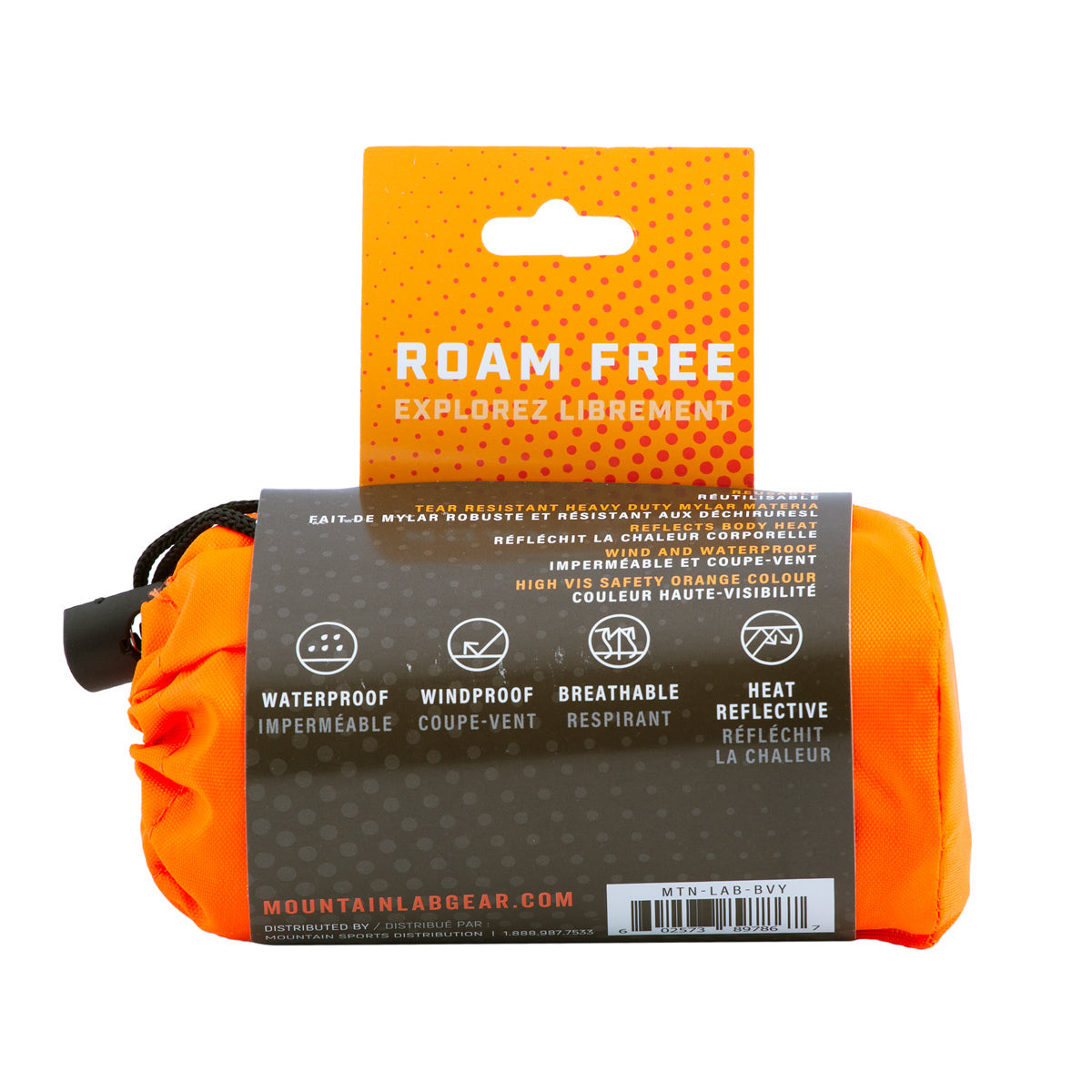 Mountain Lab Emergency Bivy - MTN-LAB-BVY | MunroPowersports.com