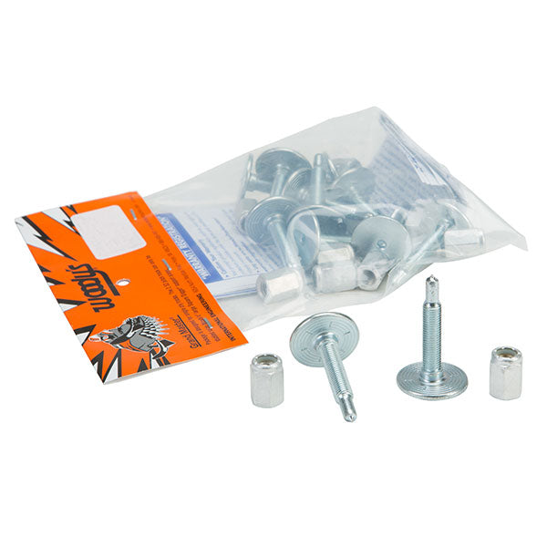 Woody's Grand Master Single Ply Track Stud & Nut 12Pk - GMP-1575-12 | MunroPowersports.com