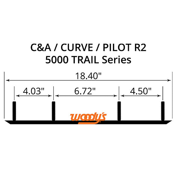 Woody's Maverick Aftermarket Carbide Runner - MCX-5000 | MunroPowersports.com