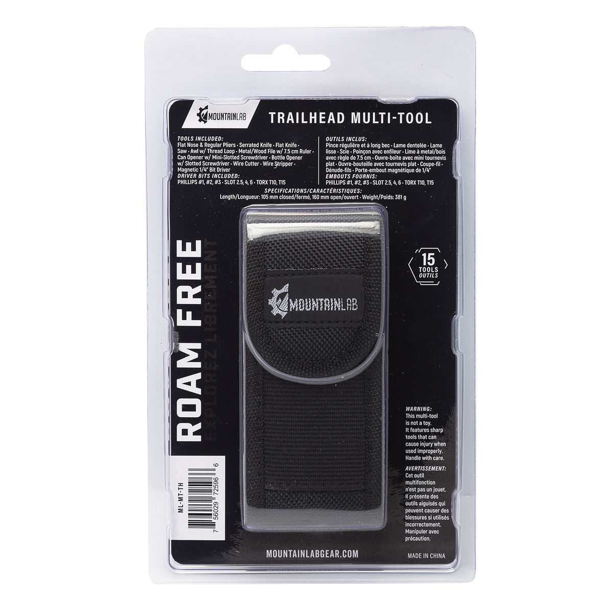 Mountain Lab Trailhead Multi-Tool - ML-MT-TH | MunroPowersports.com