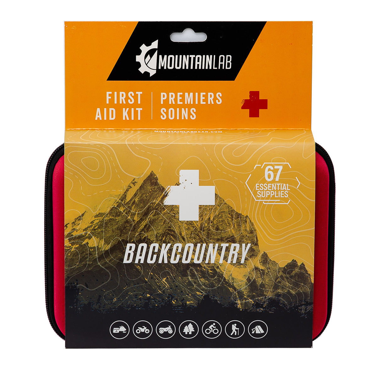 Mountain Lab Backcountry First Aid Kit - MTN-LAB-FA1 | MunroPowersports.com