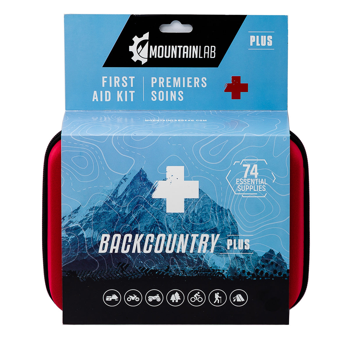 Mountain Lab Backcountry Plus First Aid Kit - MTN-LAB-FA2 | MunroPowersports.com