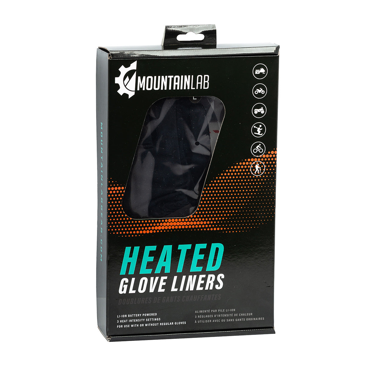 Mountain Lab Heated Glove Liners MTN-LAB-HGL-M| MunroPowersports.com