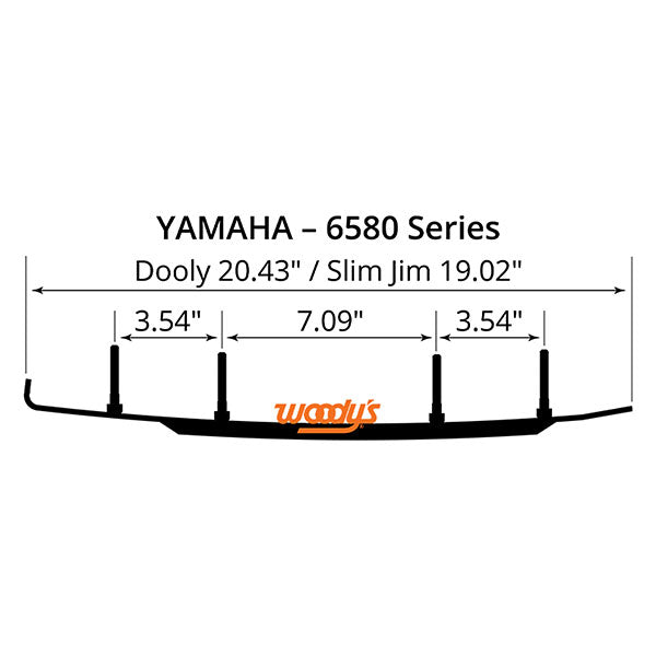 Woody's Slim Jim 2.0 Trail Runner (S2Y8-6580) | MunroPowersports.com