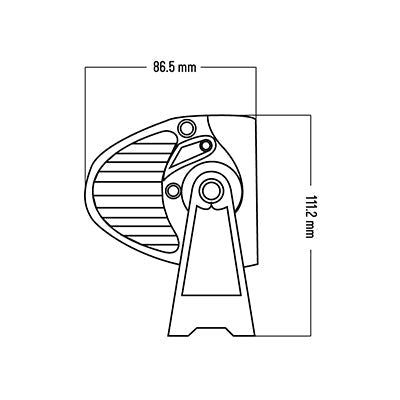 12" Dual Row LED Light Bar - DRC12