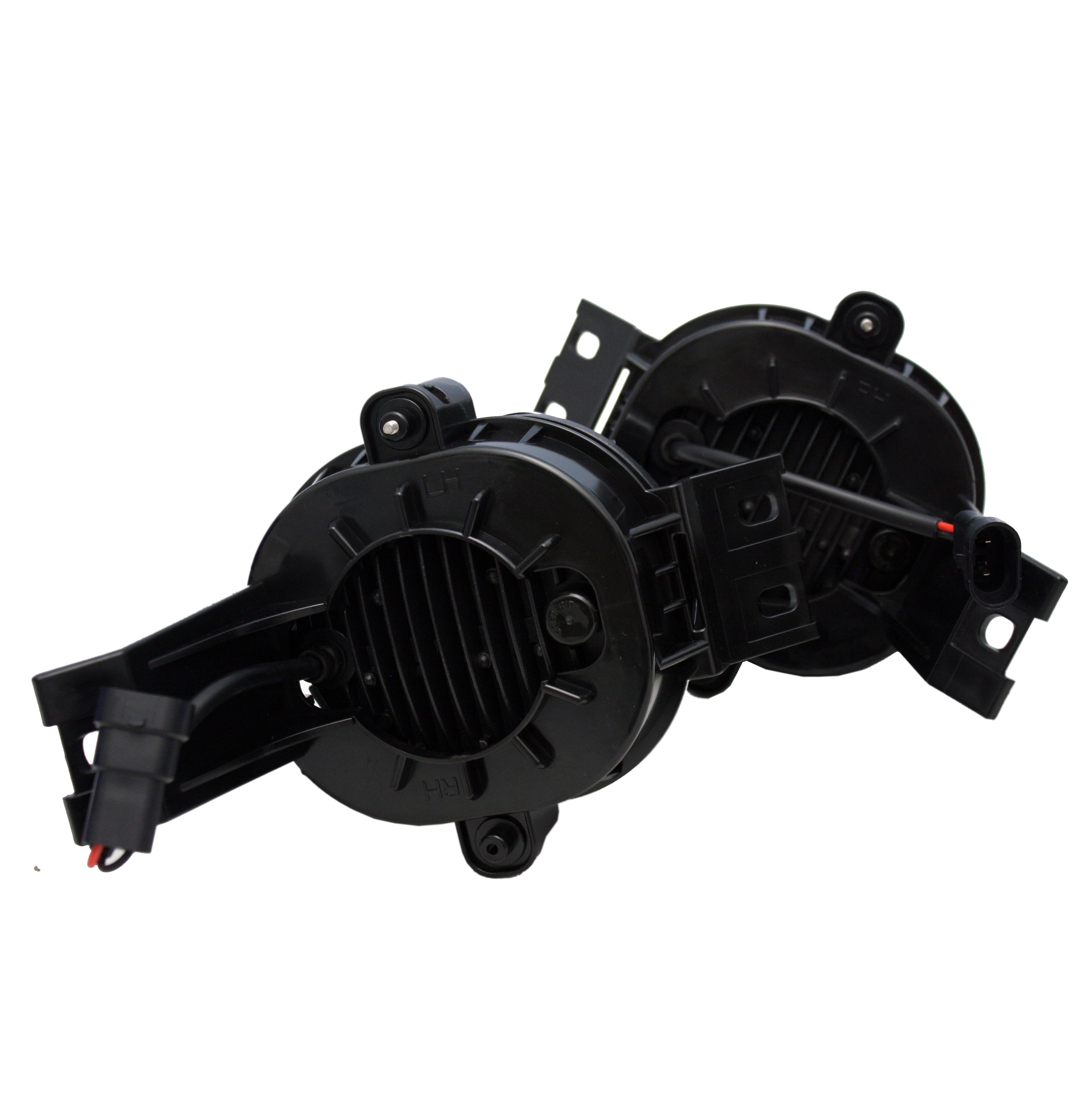 DOT/SAE Dodge Round LED Fog Lamp - Pair 02-08 Ram 1500, 03-09 Ram 2500/3500 (10-20221)