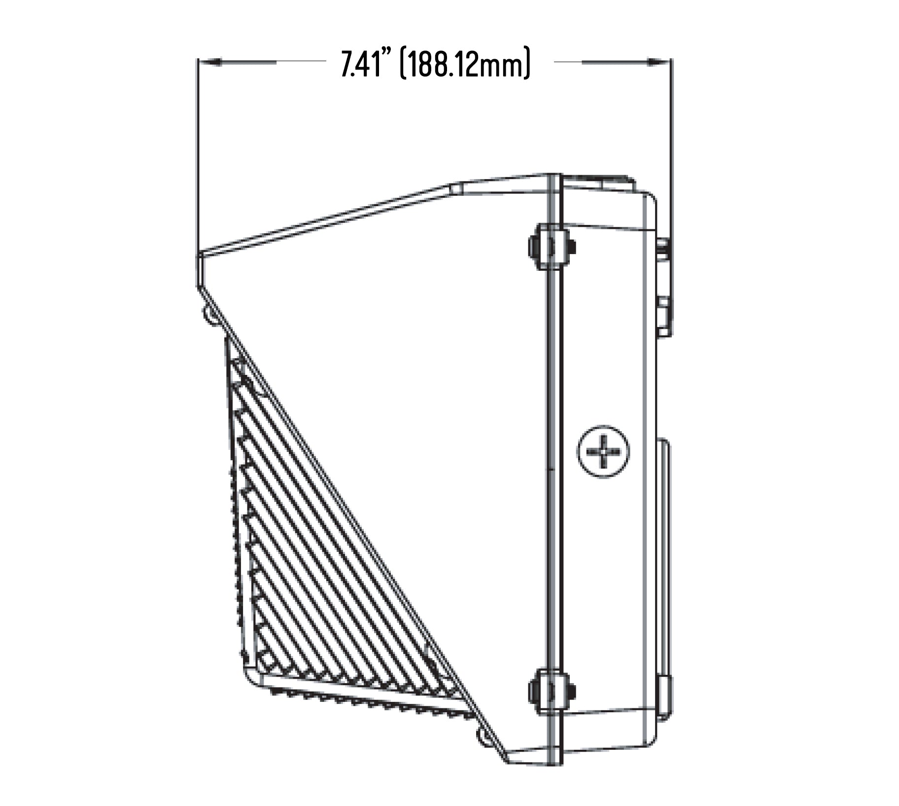70W LED Wall Pack 15-4003 Commercial Lighting