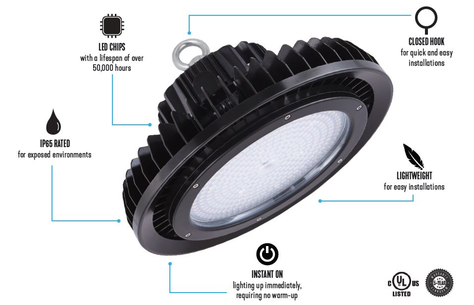 240W High Bay LED Light 15-6010