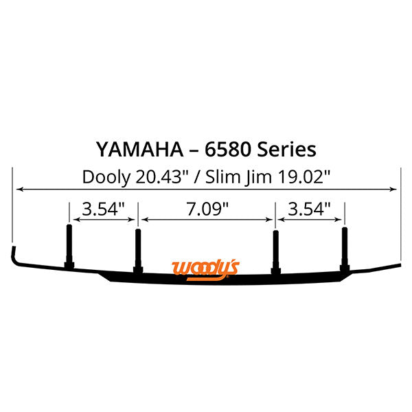 Woody's Slim Jim Trail Runner (SY6-6580) | MunroPowersports.com
