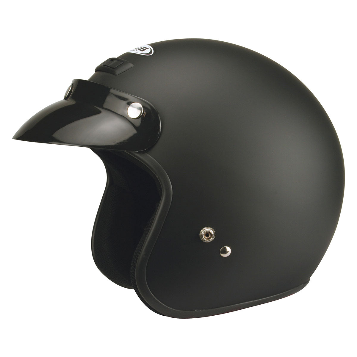 Zeus 380 Classic Open Face - ZS-380-MBK-XS | MunroPowersports.com